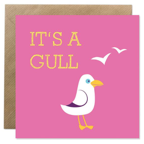"It's A Gull" - Irish Made Card
